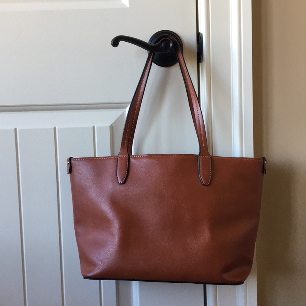 Brown Shoulder Handbag